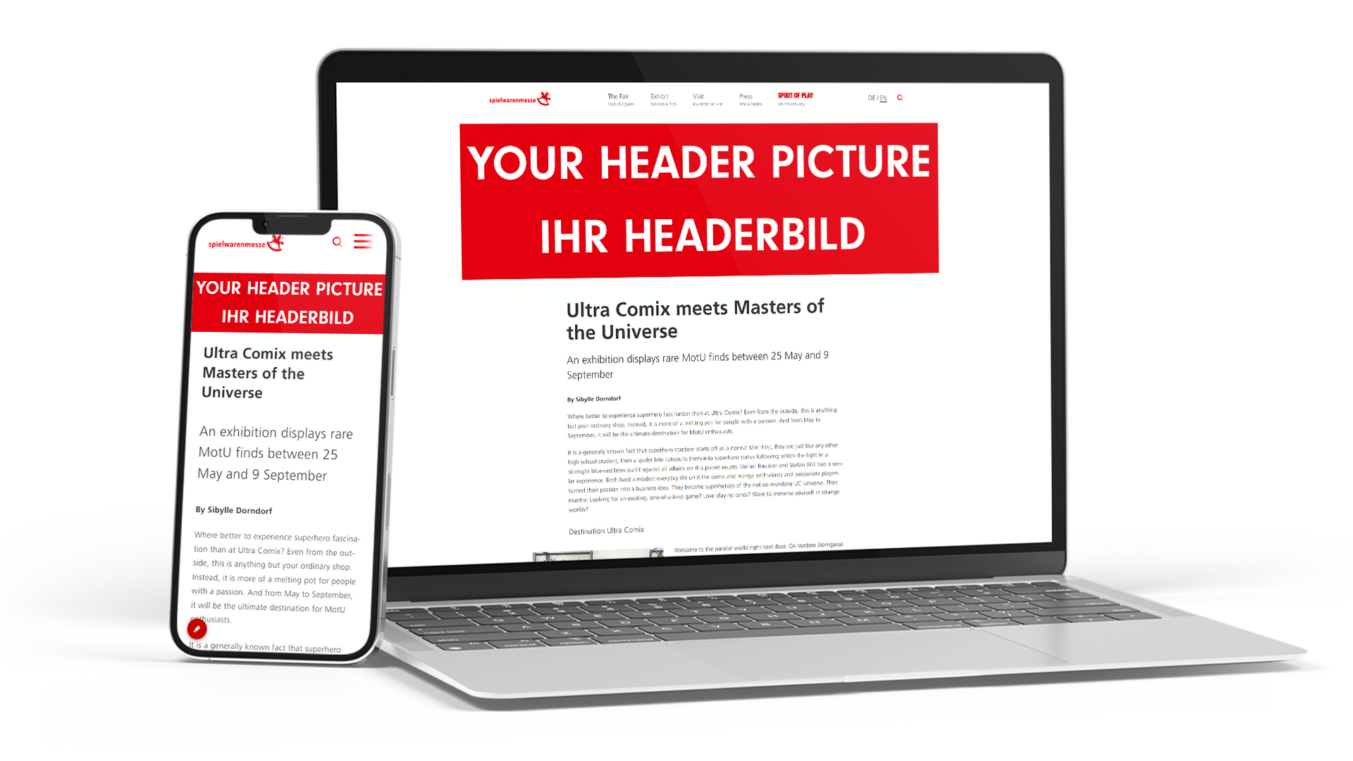 Redaktioneller Beitrag im Magazin Spirit of Play Redaktioneller Beitrag im Magazin Spirit of Play