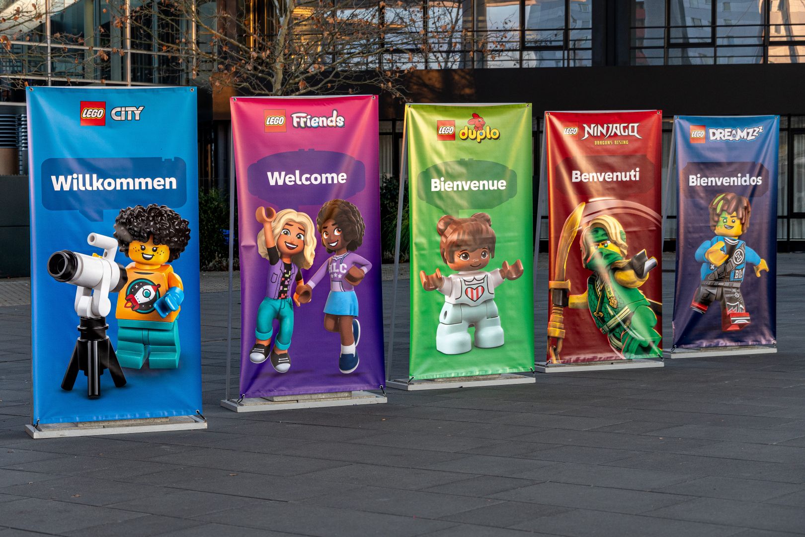 Outdoor Banner - Eingangsbereiche