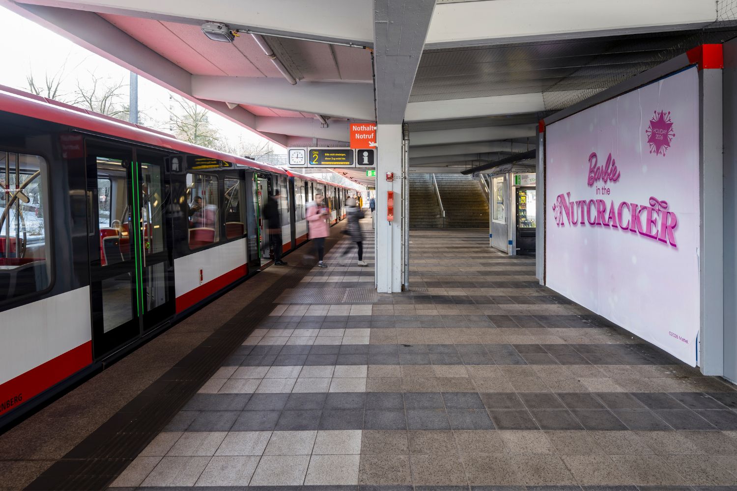 Großflächen Plakat - U-Bahnstation