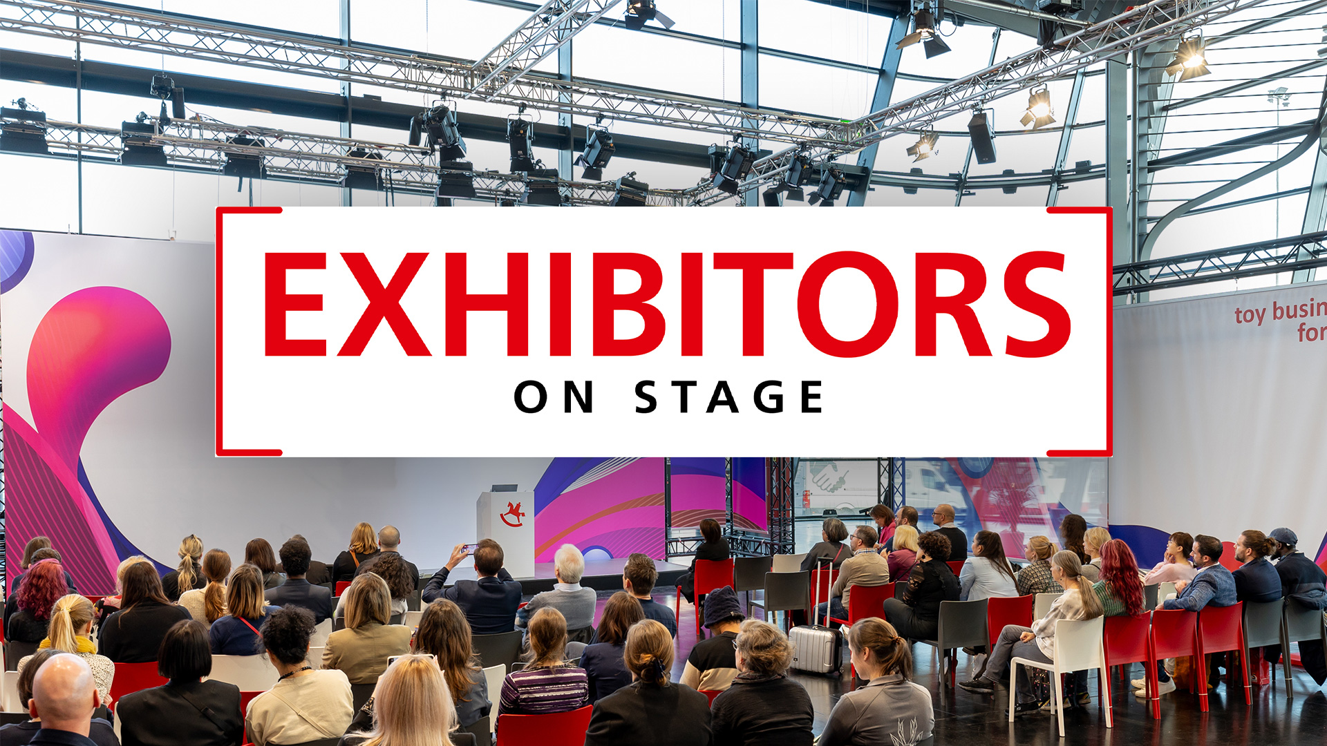 Exhibitors on Stage + Online - 15 Min. Exhibitors on Stage + Online - 15 Min.