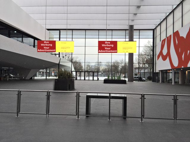 NCC Mitte Foyerdisplays NCC Mitte Foyerdisplays